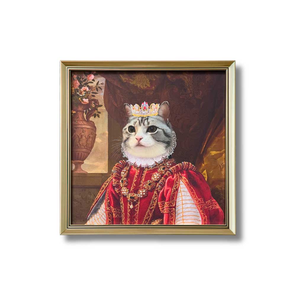 Custom-Pet-Portrait-Square-inthemart.com